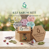 Ahşap Kutulu 6'lı Sabun Koleksiyonu - Seri 2 (480 g)